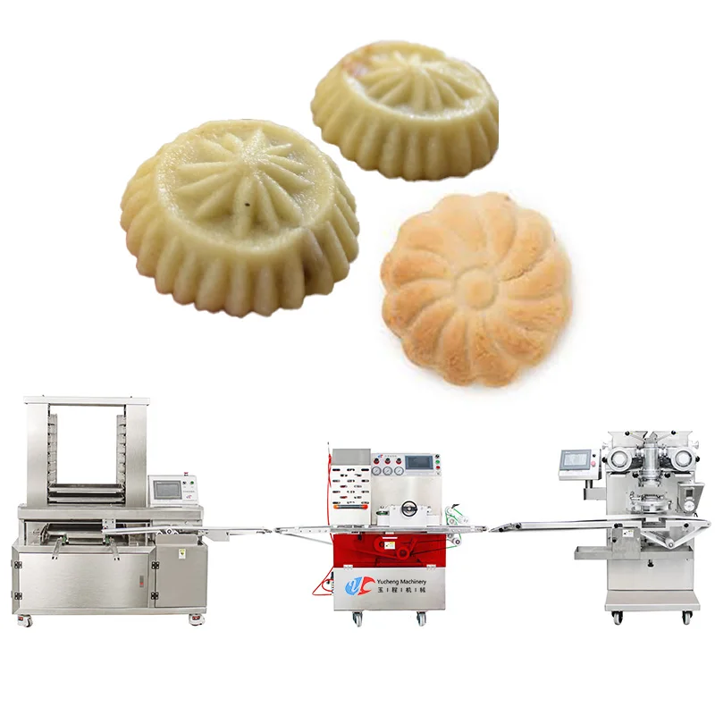 2024 Hot Sale Low Cost High Speed Automatic Durable Maamoul Machine Maamoul Encrusting Making Machine