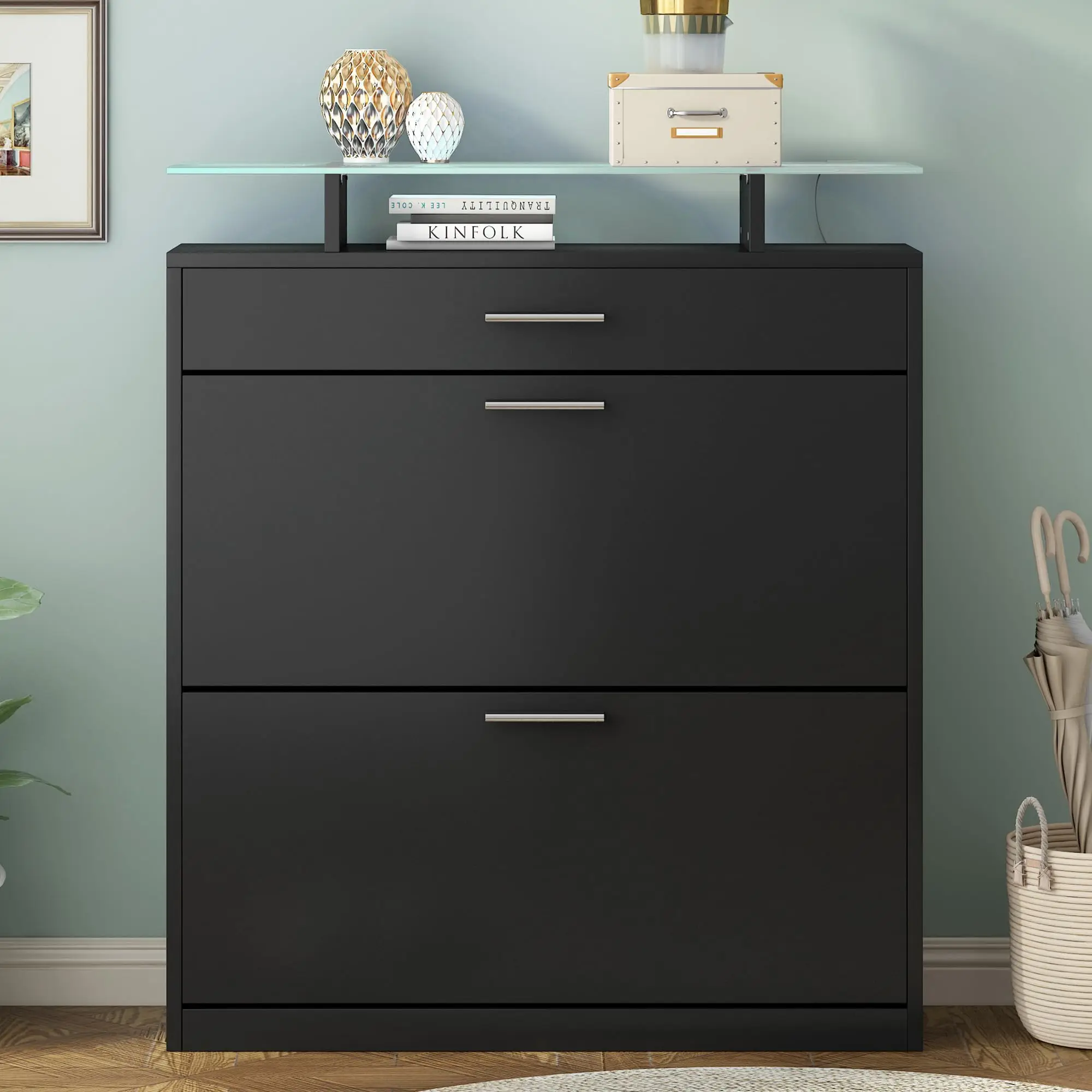 freestanding hidden closed shoe rack narrow shoe storage organizer cabinet white shoe cabinet