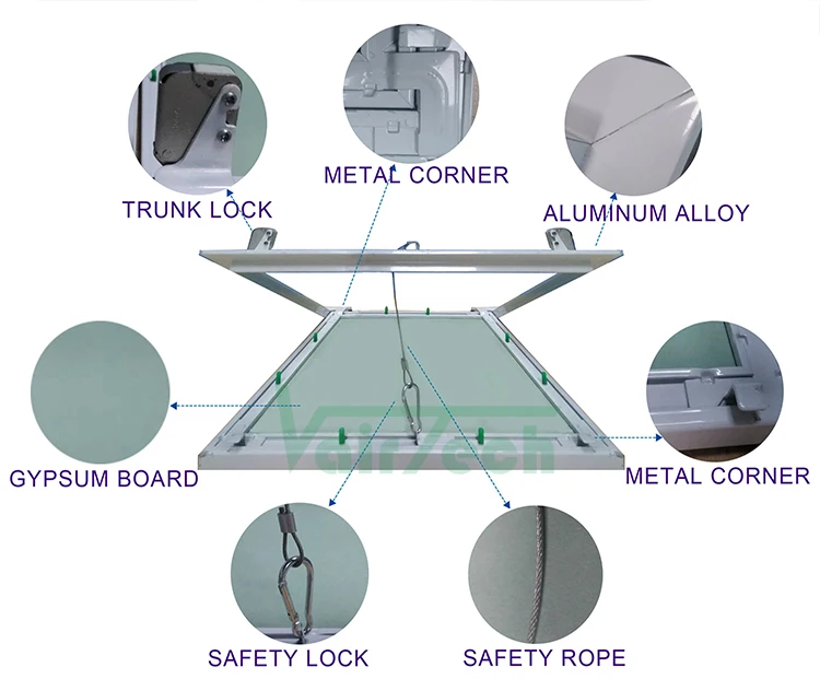 ПВХ Алюминиевая перфорированная потолочная панель для системы hvac