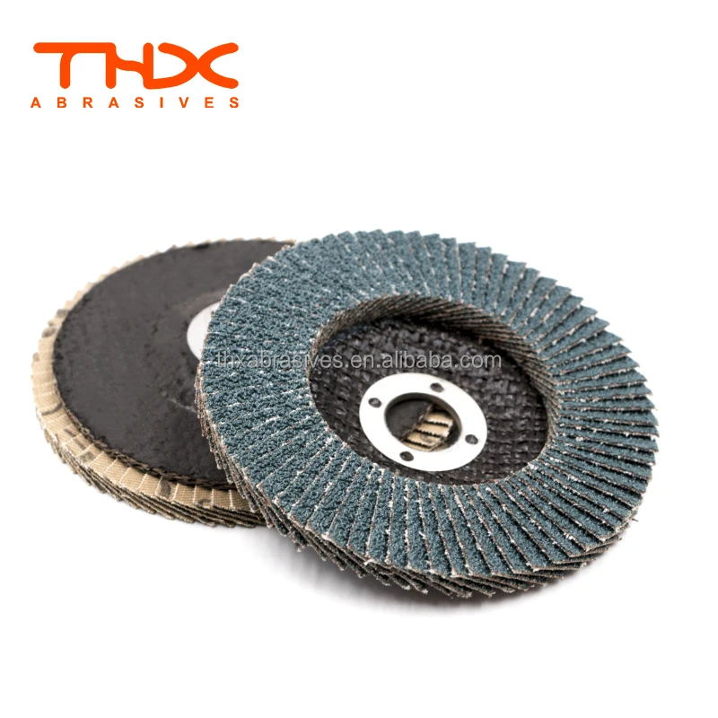 80 grit flap disc 4 inch grit 60 flap grinder Zirconia flap disc for metal grinding 125mm polish disc wheel for stainless steel