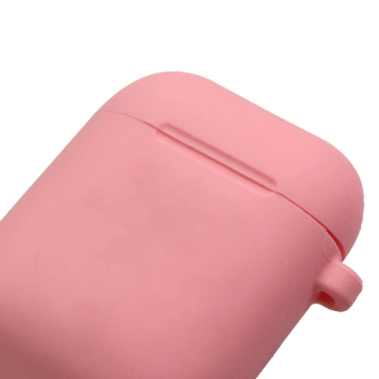 Custom Silicone Wireless Earphone With Charging Case For Airpods 1/2