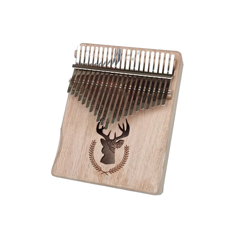 21Keys Double layers Plate Wood Thumb Piano Finger Musical Instrument Kalimba