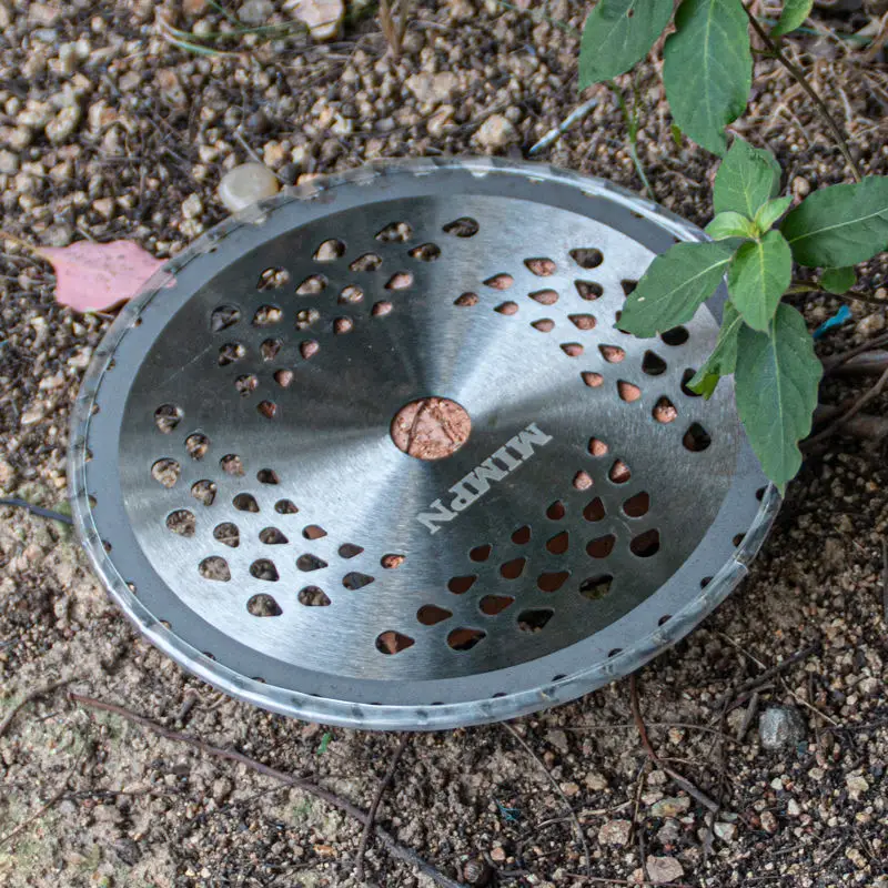 MIMPN brush cutter 8 inch circular slitter blade round shearing knives trimmer head