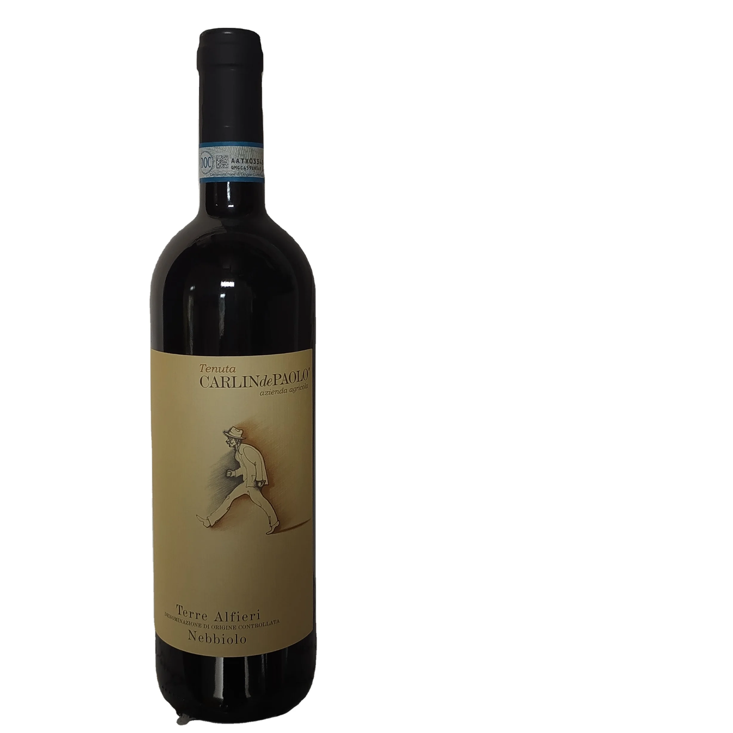 Спиртовой напиток Nebbiolo DOCG 750 мл красное вино в бутылке Сделано Италии упаковано