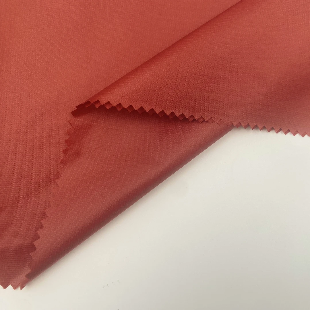 20D 100% Nylon Ripstop Light Waterproof Downproof Fabric For Down Jacket