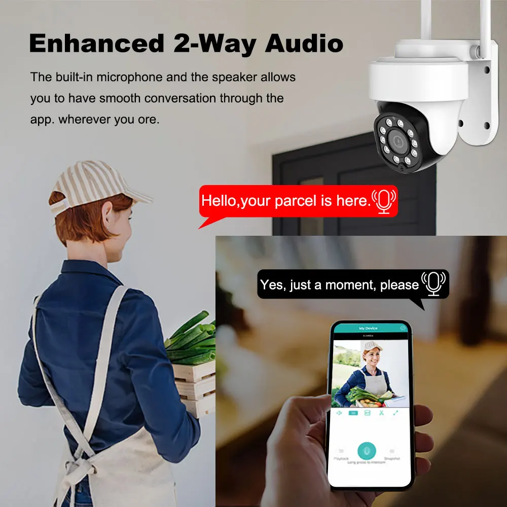 Tuya 3MP 5MP 4CH 8CH 10CH Security Camera Set Nvr Kit Wireless Cctv Camera System