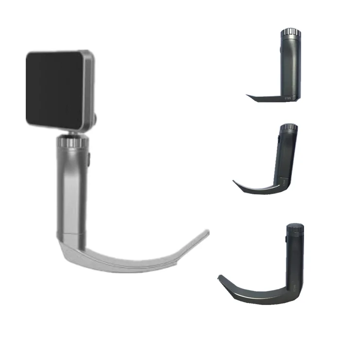 
Economical video laryngoscope with laryngoscope blades LCD display 