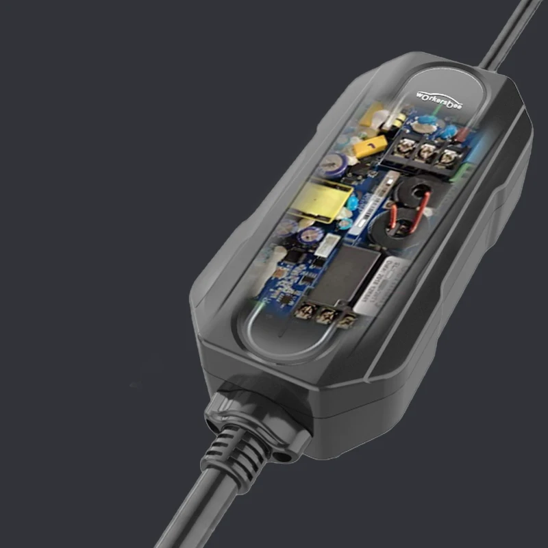  Заводская поставка workers Bee IEC 62196 mode2 32A зарядное устройство для электромобилей с блоком управления типа 2 портативное