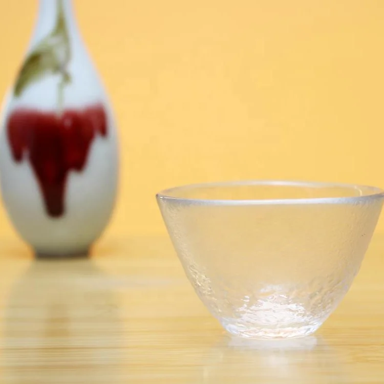 
 Sake Glass Original Factory Custom Color Japanese Traditional Glass Miniature Tea Cups  