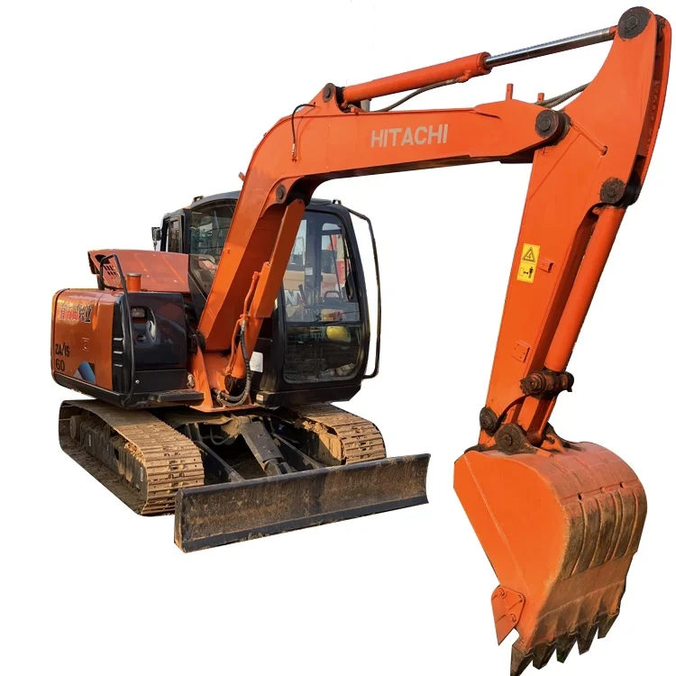 Second hand High quality zx60 zx70 Hitachi mini excavator original Japan digging machine with dozer in stock