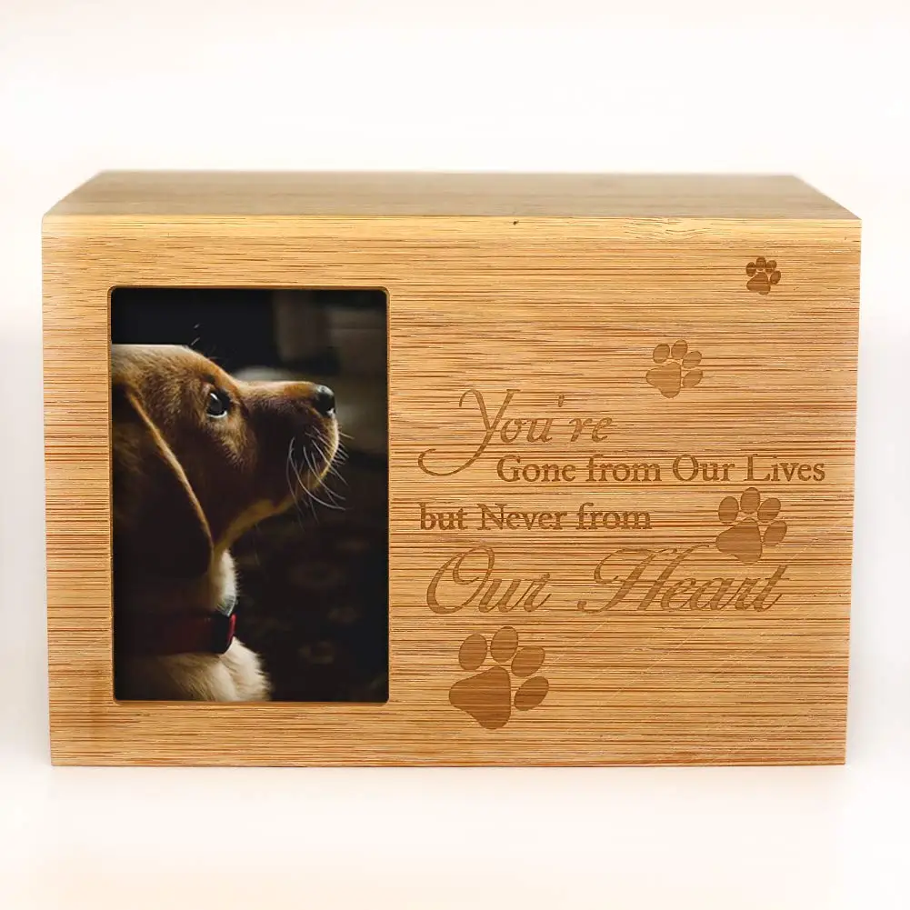 Top Quality Dog Cremation Memorial Urns Pet Ash Box Urns For Ashes Of a Dog