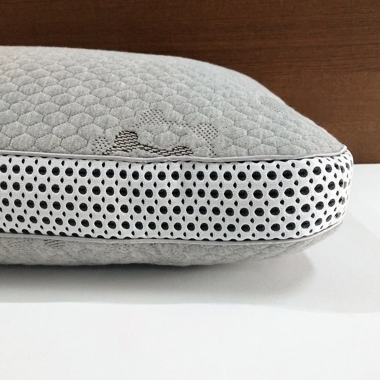 Graphene and Bamboo Charcoal Blends Pillow with Shred Latex Filling