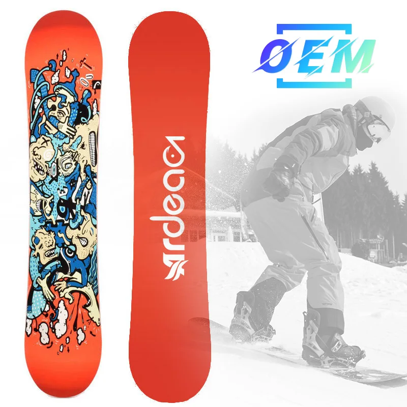 Winter Sports Customize Brands Beginner Snowboard For