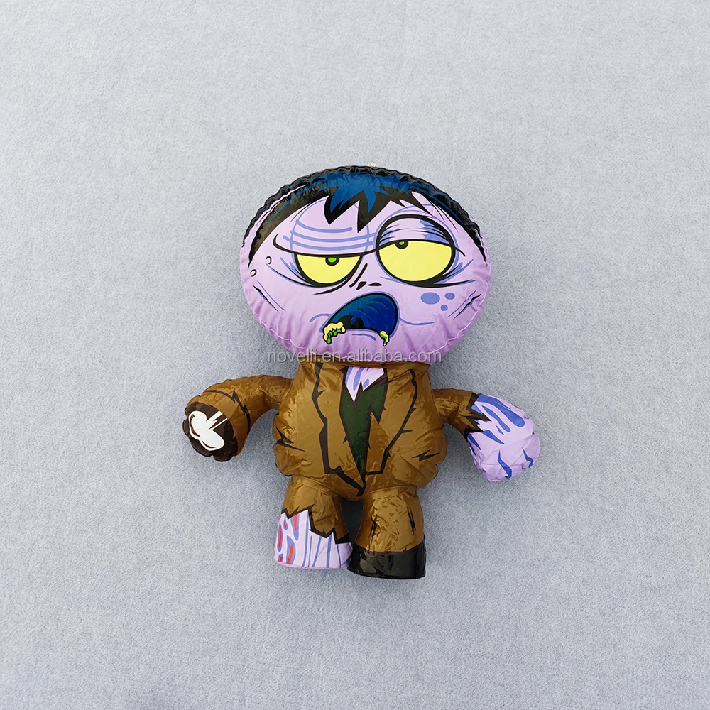 Надувные украшения для Хэллоуина Зомби для наружной рекламы на заказ, ПВХ-игрушки