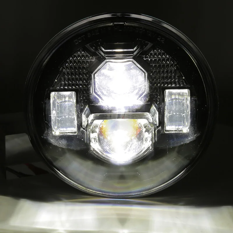 DOT 7 inch Led Headlights for 2003-2009 Hummer H2 Accessories Led Lights for Hummer H3 H1 Parts for Defender Wrangler JK Lamp