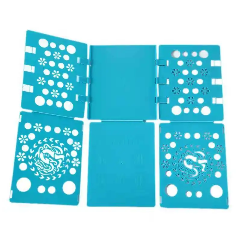 Factory Supply Popular Shirt Clothes Folding Board T-shirt Clothes Folder Durable Plastic Laundry Folder Folding Board