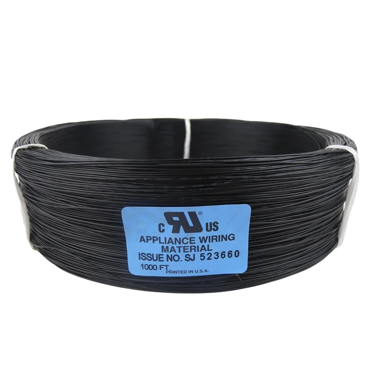 Certificated AWM 1617 18AWG 34/0.178TS Double insulation PVC wire 105Degree single core Tinned Copper Electric Wire Cable