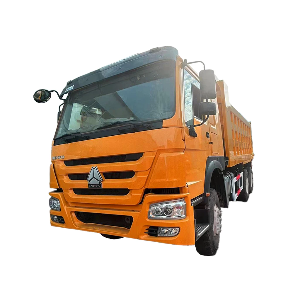10 Wheels Howo Dump Truck 371 375 HP Used Left Hand Drive Sinotruk Tipper Truck Second Hand Sino Trucks