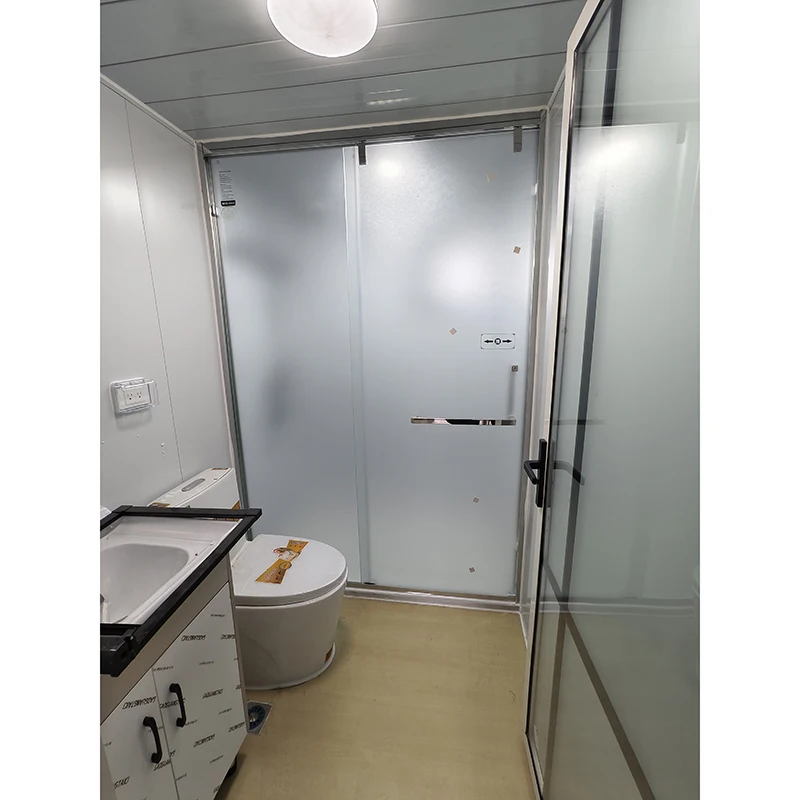 Luxury Prefabricated Villa Portable Light Steel Living Kits Expandable Mobile Tiny House Container House With Kitchen