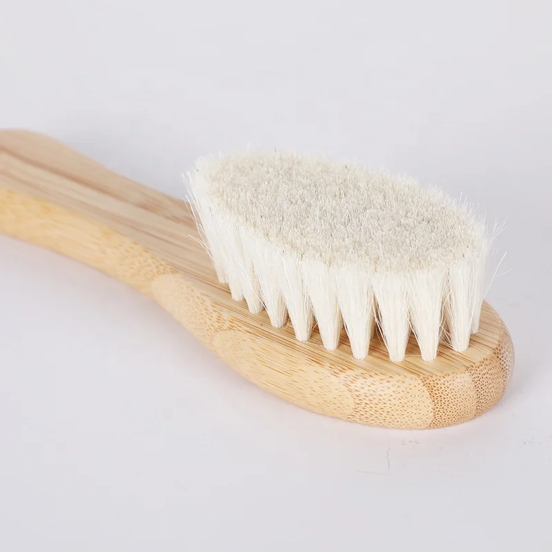 Creative art high quality natural wooden brush comb set soft bristles hairbrush  bristles baby hair brush