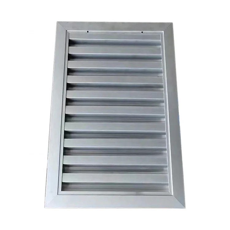 Sand Trap Louver with Filter & Mesh Ventilation System Anodized Aluminum Weather Louver Outdoor