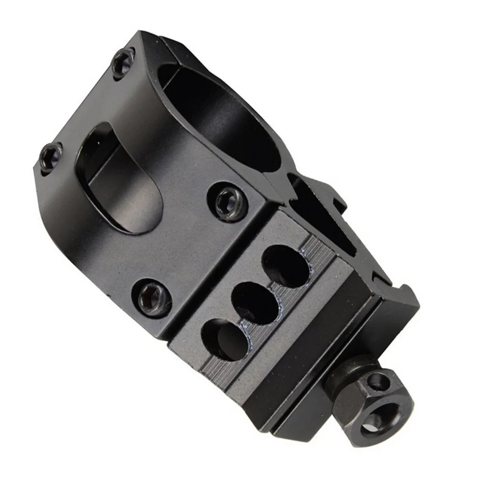 Tactical 1 Inch 25mm Offset Flashlight Torch Red Dot Laser Rifle Scope Mounts Rings Weaver 20mm Picatinny Rail For Hunting