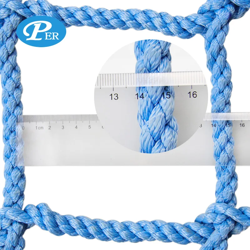 Children outdoor playground custom mesh color durable climbing net for kids