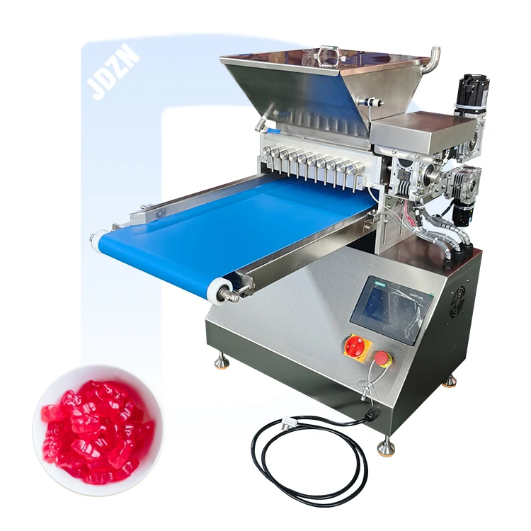 Full Automatic Soft Fruit Jelly Fish Shape Die Form Hard Galaxy Lollipop Candy Production Make Machine