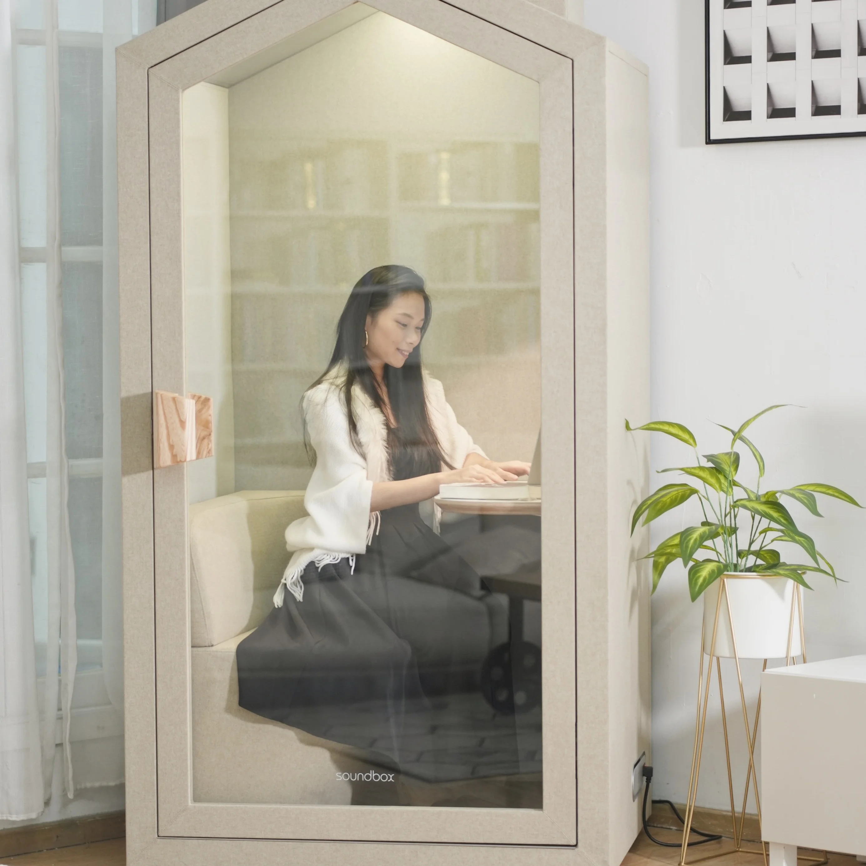 Insulation sound bedroom waterproof home booth sound proof portable meeting pod office pod for home