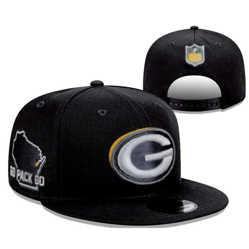 Wholesale Custom Embroidered Logo 6Panel Rugby Flat Hat for Men Women Sport Sun Hat Basketball Cap Snapback Hat