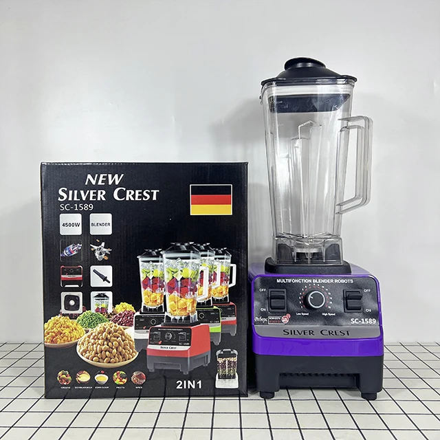 Прямая продажа с фабрики 4500w SC-1589 серебряный крест блендер смузи и использовать в