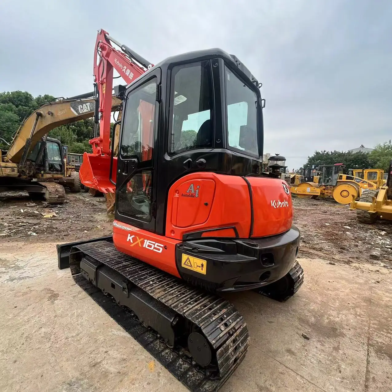 Used kubota kx165 excavator with Wholesale price used hydraulic crawler in best condition and low price in stock