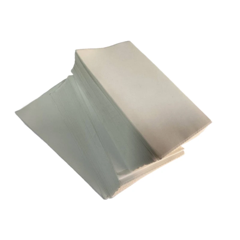 Square Glossy Sticker Paper A4 Size Waterproof Self Adhesive Offset Printing Blank Label Sheet For Clothing Labels