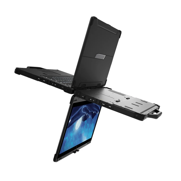 13.3 inch 8GB/16GB RAM 10 points touch panel Win10 industrial rugged laptop notebook