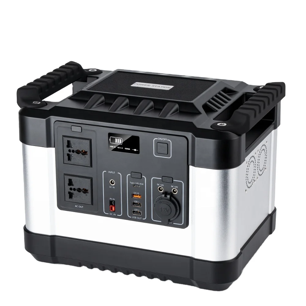 1000w 2000w 3000w Solar Power Station Overcharge Protection  Lithium Battery Portable Power Station Generator