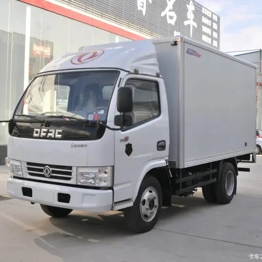 2024 New Dongfeng Box Truck Cube 12 Ton 4x2 left hand drive Cargo Van for Logistics transportation
