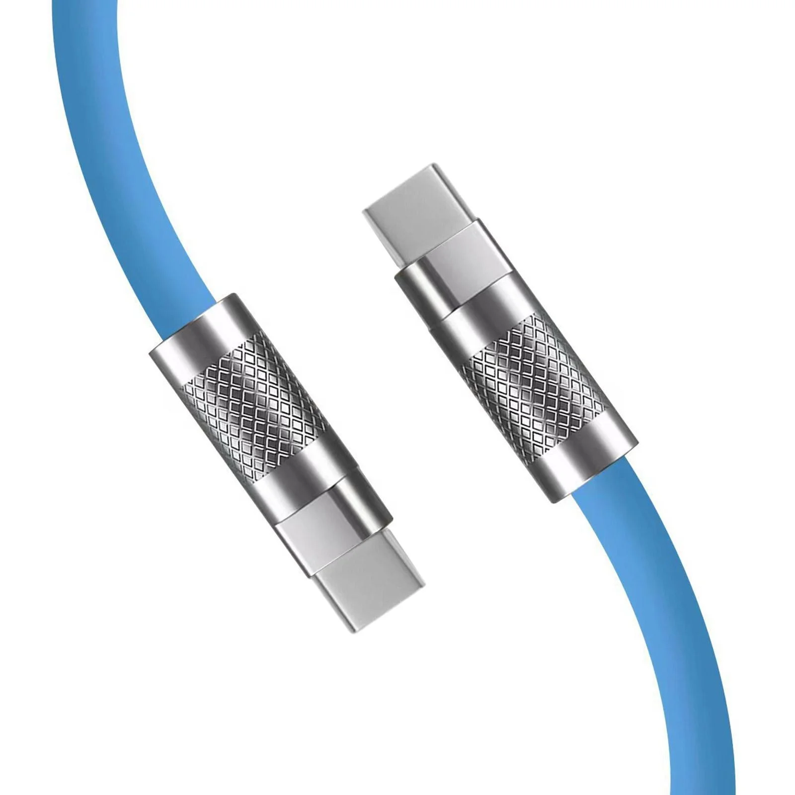 120W 6A Super Fast Charge USB C to Type-c USB Data Cord Cable Quick Charge Soft Liquid Silicone Mobile Phone Cable for Iphone