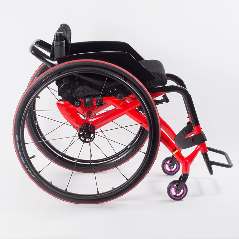 Ultra-light carbon fiber material professional sports level sports active wheelchair