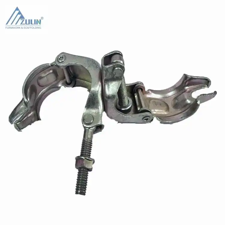 Versatile BS1139/EN74 Adjustable 3mm Steel Double Coupler Clamp Q235 Material for Scaffolding Erection