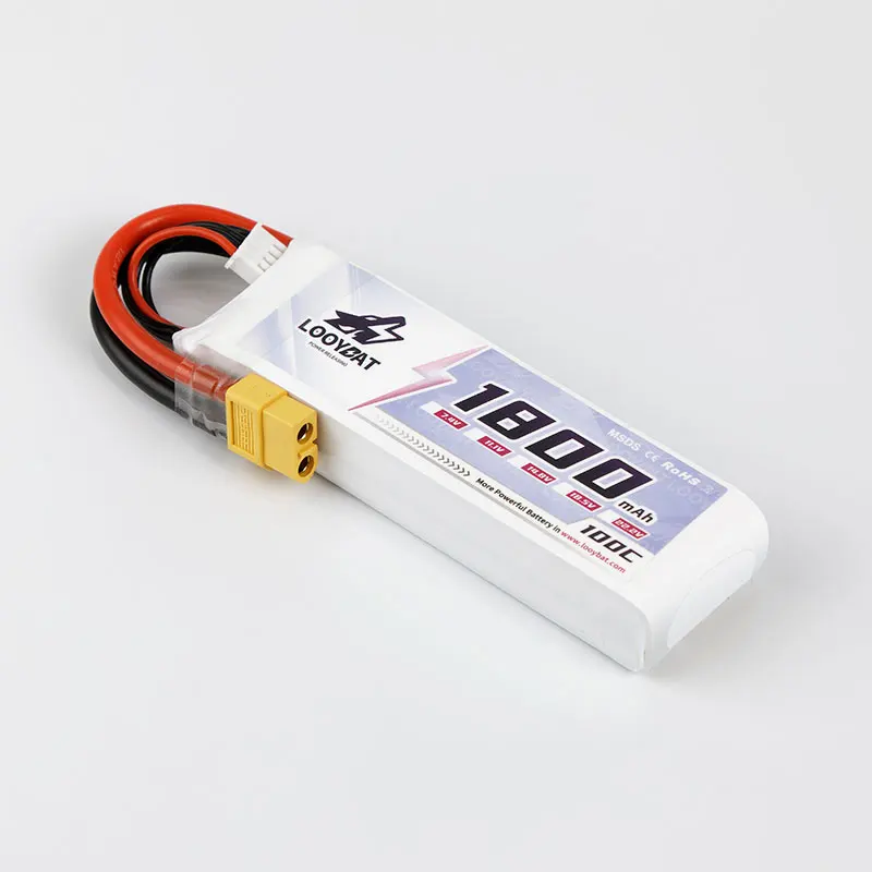 RC Hobby Professional 1800mAh 100C 120C 3S 6S 4S 14.8V 22.2V Rechargeable Lipo FPV RC Car Battery With XT60 For PFV Racing