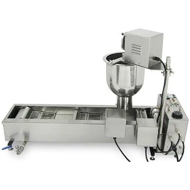 High Quality Electric Single row Automatic 3 moulds donut maker/  Mini Donut Machine # T 101