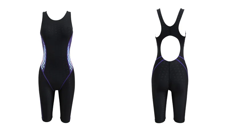 2022 new fashion sports one-piece swimsuit female Europe and the United States sexy one-shoulder color blocking swi