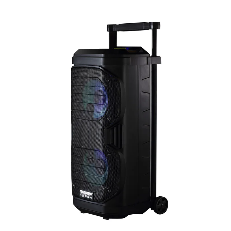 Caixa De Som Portable Wireless Mini Speaker DJ Speaker System Trolley Speaker