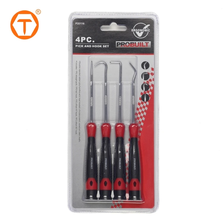 Mini Professional 4 pcs custom Pick and Hook screwdriver set O Ring Oil Seal for car repair