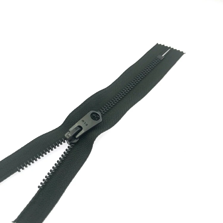 Customized 5# Close end   Nickel Free  Eco Friendly Gun Metal Color  Logo Puller Metal Handbag Zipper