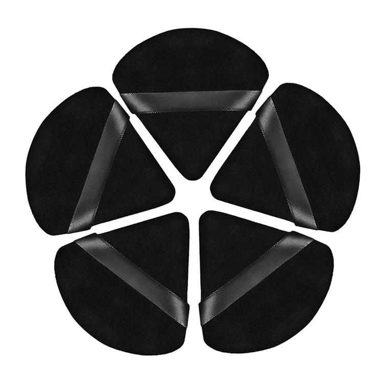 Top Seller Cosmetic Powder Puff Soft Wedge Shape Makeup Powder Puffs Custom Logo Private Label Soft Triangle Cosmetic Puff