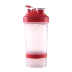 100% Leak Proof New herba life Nutrition Protein Shaker Bottle Non-Toxic 2 layer Shake Water Bottles bpa free