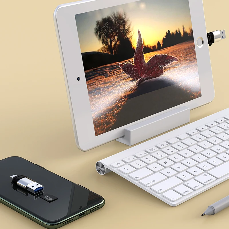  Устройство для чтения карт памяти Micro SD 2 в 1 usb