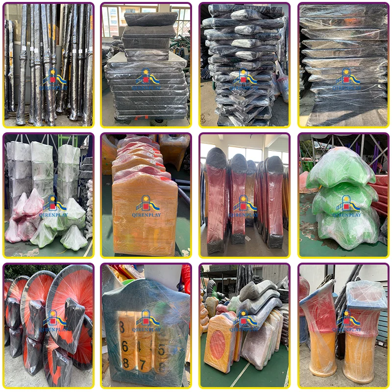 Customized Brand New Product Colorful Big Kids Outdoor Playground with slides Swings Amusement Park Equipment for Party