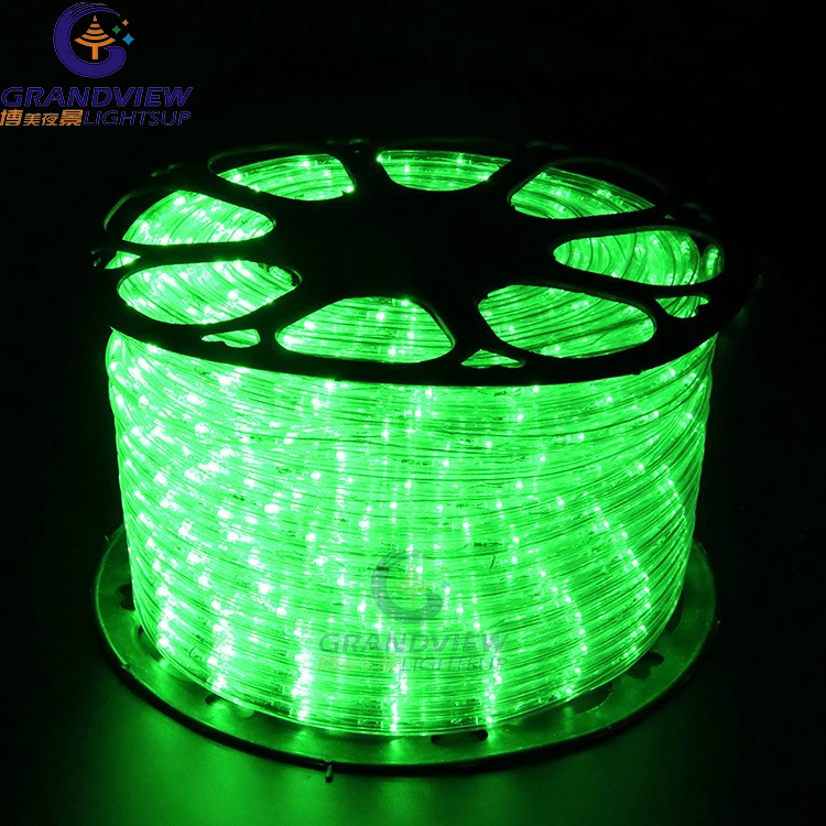 10mm 13mm LED Rope Light PVC 100m For Outdoor Garden Holiday Decorate Lighting